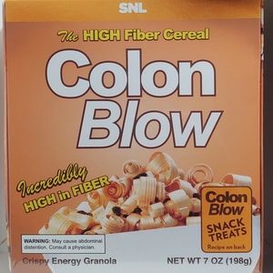 Colon Blow Cereal from SNL Saturday night live
